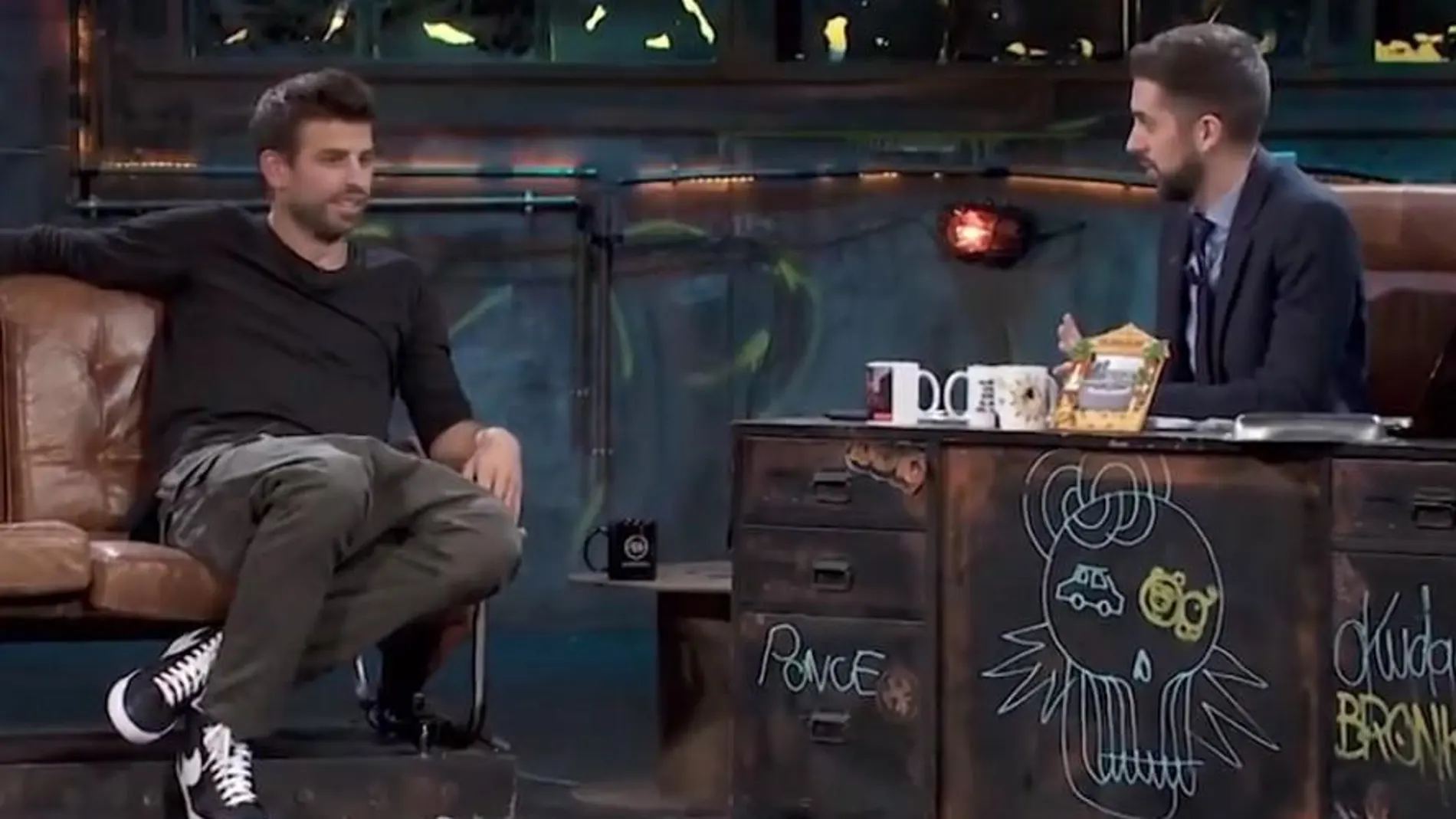 Piqué, en "La Resistencia"