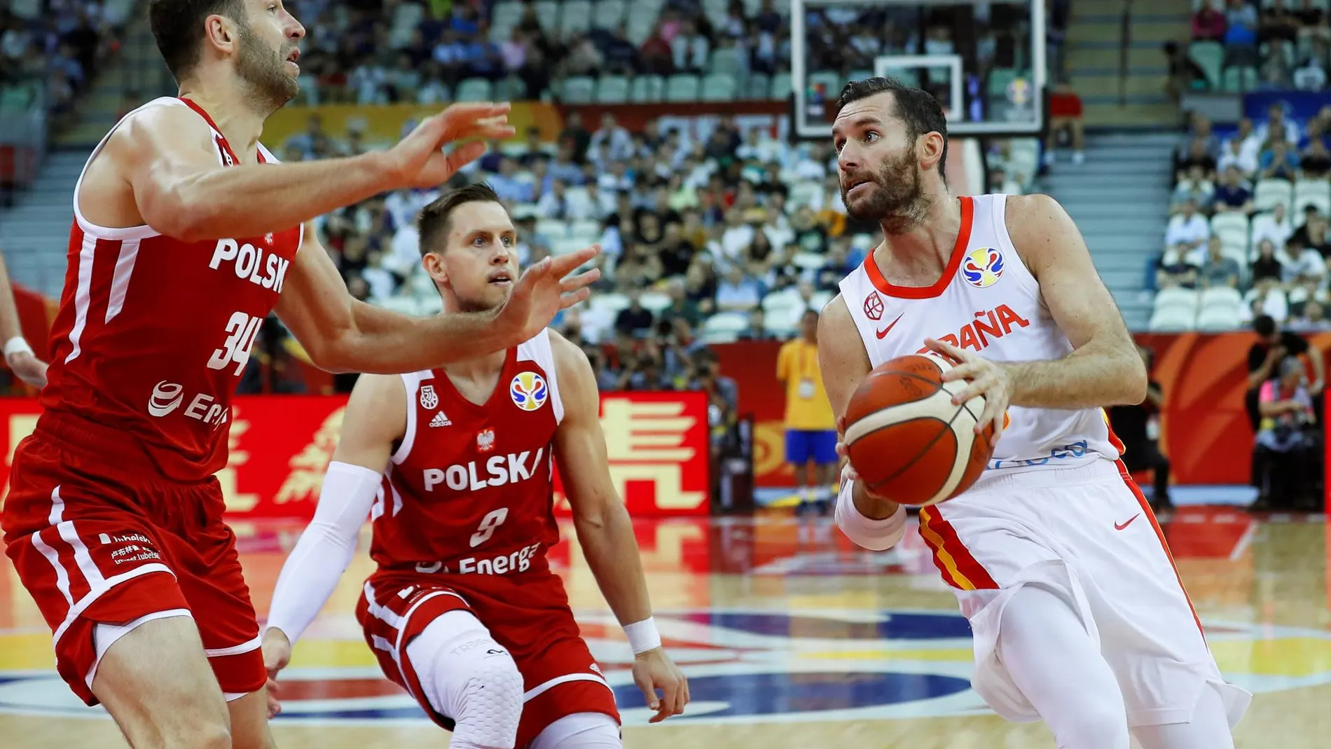 Rudy Fernández anotó cinco triples sin fallo ante Polonia