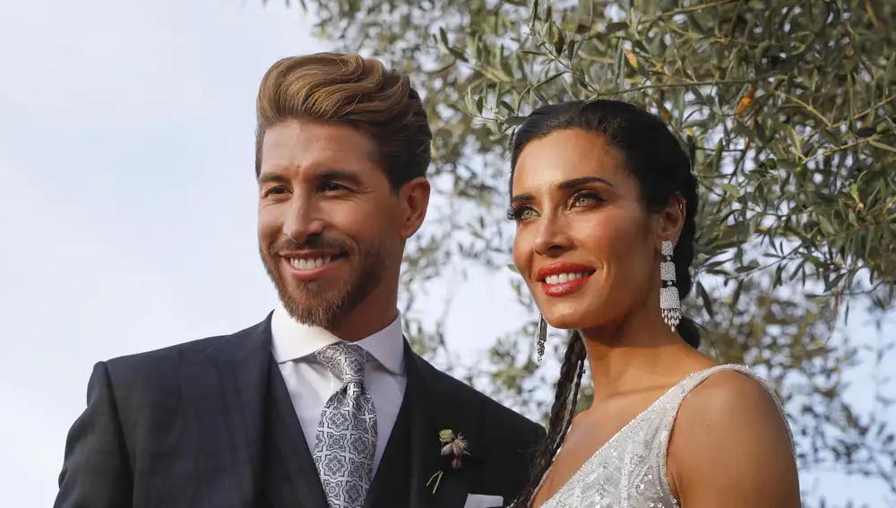 Sergio Ramos y Pilar Rubio, el día de su boda