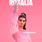 El diseño de Rosalía en Fortnite