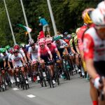 Así ha sido la caída de Fuglsang en la primera etapa del Tour que ha ganado Teunissen