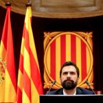 El pleno ha sido convocado por Roger Torrent, presidente del Parlament