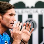 El ya ex entrenador del Valencia, Marcelino García Toral. EFE/ Juan Carlos Cardenas