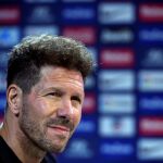 Simeone, en conferencia de prensa