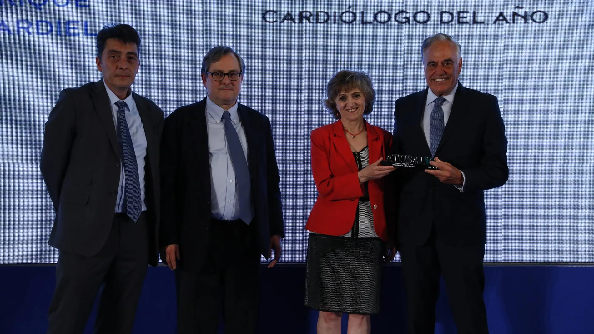 Sergio Alonso, Francisco Marhuenda, María Luisa Carcedo y Enrique Asín