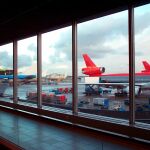 Visión por dentro de un aeropuerto