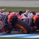 Lorenzo y Márquez, justo antes de tocarse