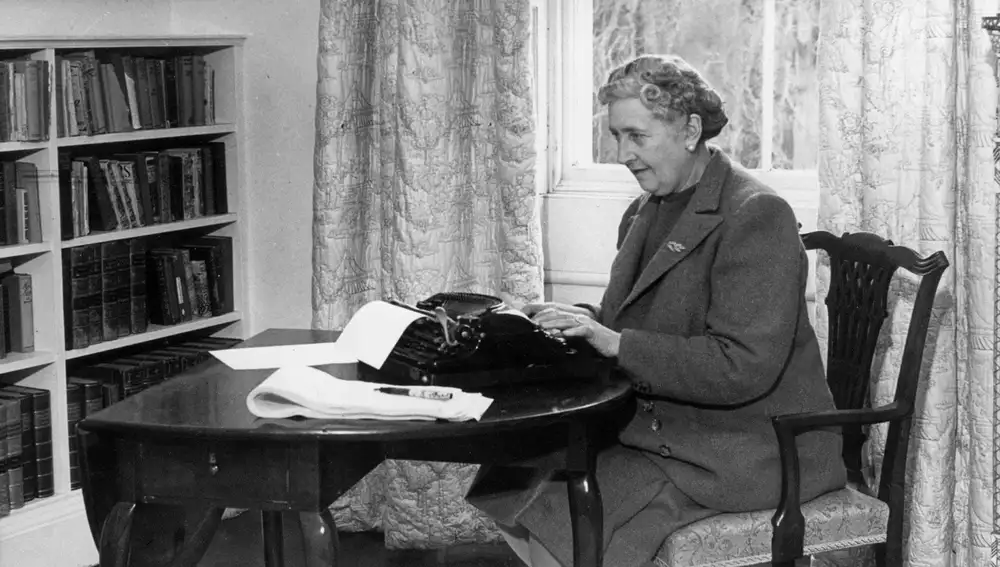 Agatha Christie, en una imagen de la época