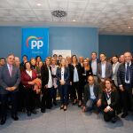 Ana Pastor, mantiene un encuentro abierto con afiliados y simpatizantes de la provincia de Palencia acompañada por la presidenta del Partido Popular palentino, Ángeles Armisén y por los candidatos al Congreso y al Senado