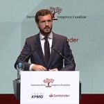 El líder del PP, Pablo Casado