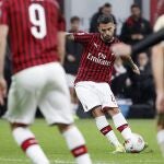 Suso con el Milán. (AP Photo/Antonio Calanni)