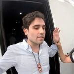 Ovidio Guzmán, hijo del narcotraficante Joaquín "El Chapo"Guzmán, cuando fue capturado