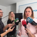 La portavoz del PP en el Ayuntamiento de Valencia, María José Catalá