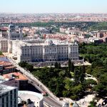 Vistas aéreas de Madrid 