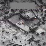 Imagen de satélite de la operación estadounidense contra el líder del Estado Islámico, Abu Bakr Al Bagdadi, en la provincia siria de Idlib