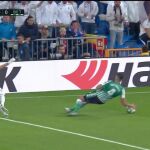 La mano en el área del Betis