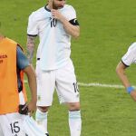 Messi durante un encuentro de la Copa América