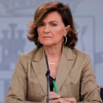 Vicepresidenta del Gobierno, Carmen Calvo