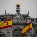Fachada del Banco de España en Madrid. (Foto: Alberto R. Roldan)