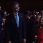 La Familia Real es ovacionada a su llegada a los Premios Princesa de Girona