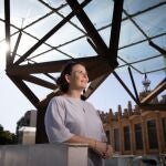 La jefa de nutrición de ACNUR, Caroline Wilkinson, presentó en Barcelona los resultados del Proyecto MOM, en una jornada organizada por La Caixa