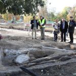Se han encontrado debido a los movimientos de tierra realizados con motivo del proyecto de remodelación que se está llevando a cabo