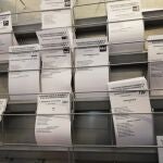 Elecciones 10 de noviembre. 10N. Papeletas Congreso de los Diputados.EUROPA PRESS10/11/2019