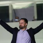 Santiago Abascal celebra los resultados de las Elecciones Generales del 10-N
