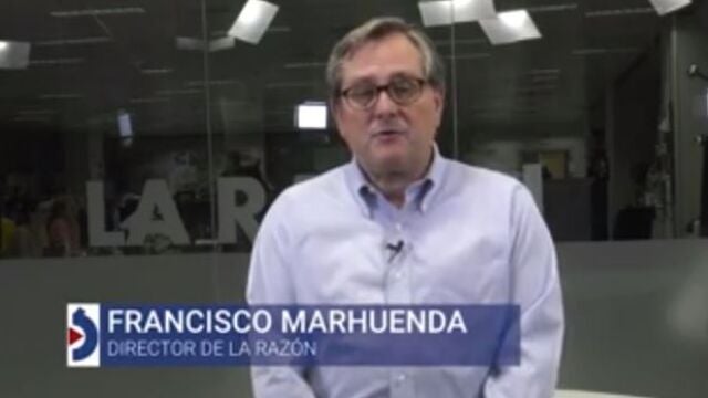 El director de LA RAZÓN, Francisco Marhuenda