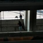 Momento del diálogo con las autoridades