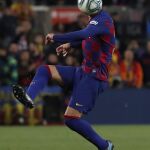 Pique, contra el Celta
