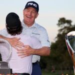 Retief Goosen y Jeff Maggert