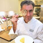 El cocinero de Nerua, situado en el Museo Guggenheim, participa en el BBVA Bilbao Food Capital, que se celebra del 25 al 27 de noviembre. Foto: Cristina Bejarano