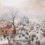 Es el autor de «Paisaje invernal con patinadores sobre hielo», en 1608, una pintura al aceite que actualmente se conserva en el Rijksmuseum de Ámsterdam.