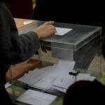 Un momento de las votaciones en el día de hoy.