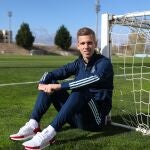Dani Olmo, con la selección española.