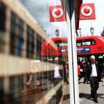 Una tienda de Vodafone en Londres