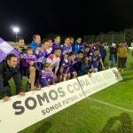 El Becerril hace historia en el fútbol español