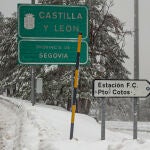 Se esperan precipitaciones de nieve en las próximas horas en la provincia de Segovia