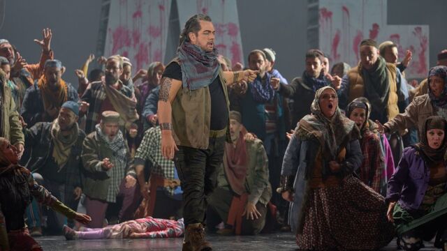 Gregory Kunde respondió a las exigencias de la obra/Foto: Guillermo Mendo/Sansón y Dalila