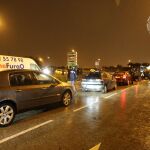Carreras ilegales en un polígono de Villa de Vallecas