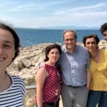 La familia Torra, en una foto publicada por el presidente de la Generalitat en su cuenta de Instagram