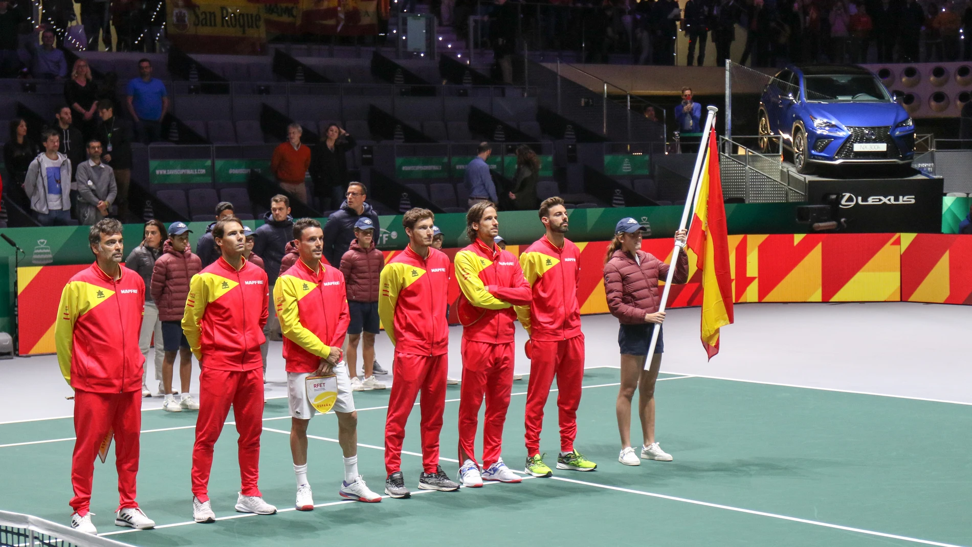 Tercera jornada de la copa Davis en Madrid