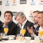 Ángel Arroyo, durante su intervención en los desayunos de Europa Press