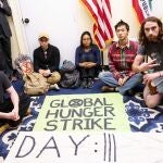 Huelga de hambre de "Extinction Rebellion" en el despacho de Nancy Pelosi20/11/2019 ONLY FOR USE IN SPAIN