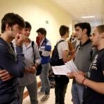 Estudiantes de la Universidad de Valladolid