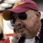 Carlos Corradini a su llegada al aeropuerto de Madrid en 2016