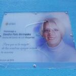 Vandalizan el monolito en memoria de Sandra Palo