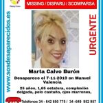 Imagen de la joven difundida por la Guardia Civil