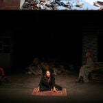2019/04/17/Gent. Theatervoorstelling ‘Orestes in Mosul’ van NTGent in regie van Milo Rau.